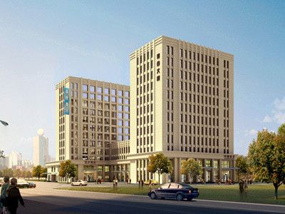 我司與天和佳置業(yè)投資有限公司簽訂天水市天府商務綜合樓幕墻工程